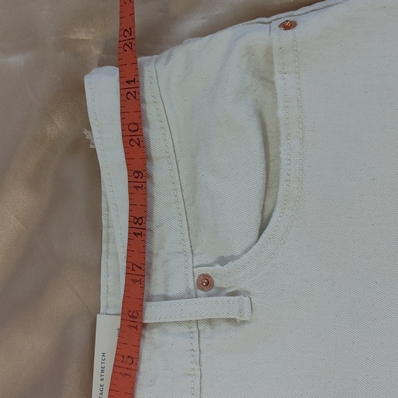 Universal tread cream vintage stretch pants size 24 W - Picture 4 of 8